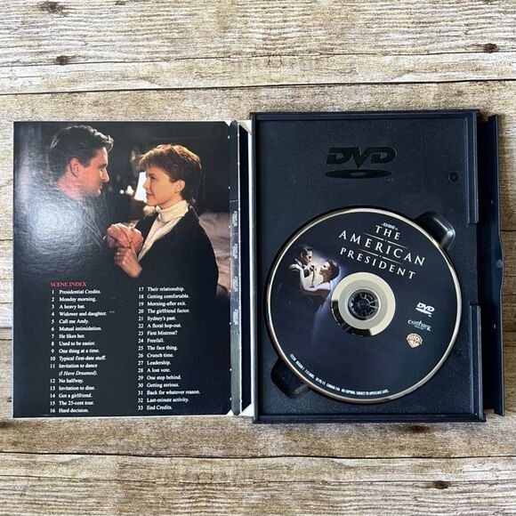 The American President (DVD, 1999) Michael Douglas, Annette Bening - Picture 3 of 3